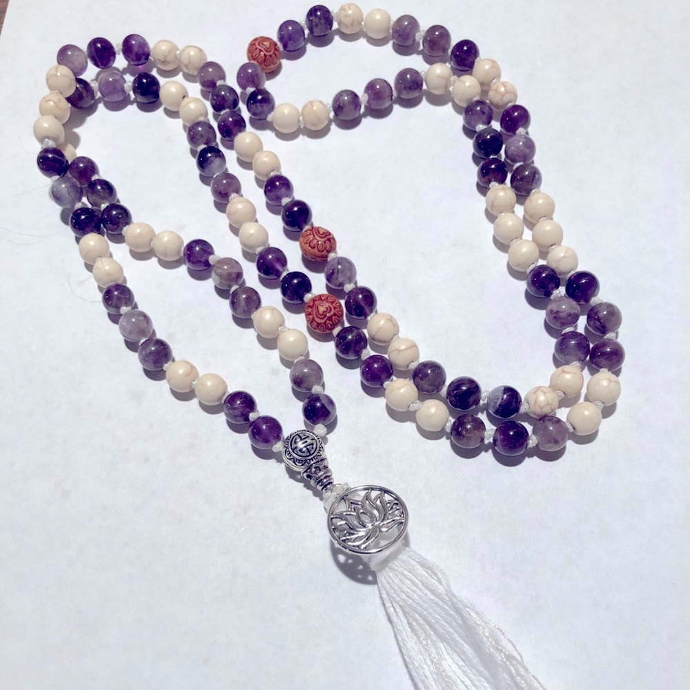 Protection Mala 108 Bead Necklace